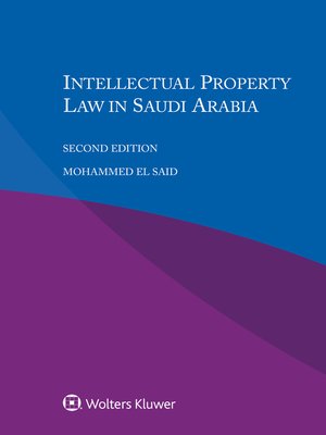 cover image of Intellectual Property Law in Saudi Arabia